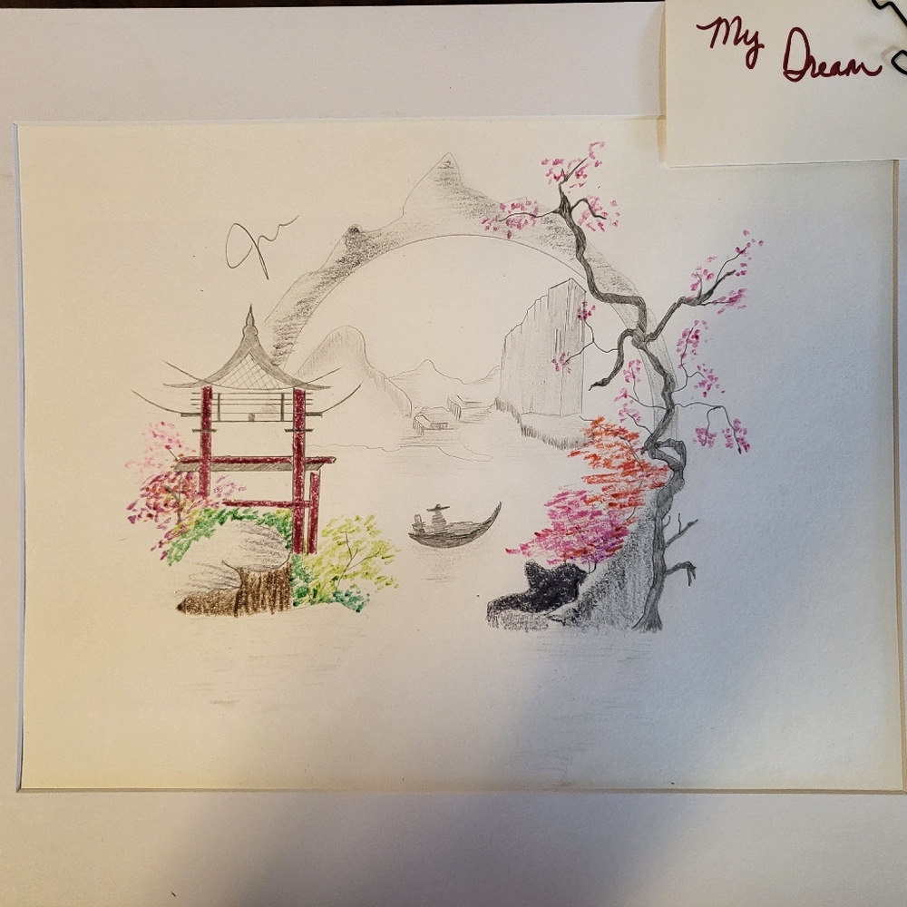 Artist debit pencil art